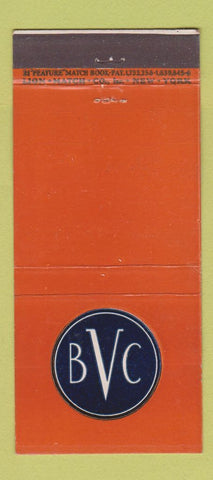 Matchbook Cover - Village Bath Club Manhasset NY WEAR 21 Strike Feature