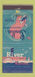 Matchbook Cover River Room Sandbar Congress Hotel Portland OR 21 Strike Feature