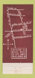 Matchbook Cover - Manor Motel Columbus OH 30 Stick