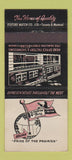 Matchbook Cover - Western Furs Regina SK 21 Strike Feature