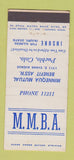 Matchbook Cover - Minnequa Mutual Insurance Pueblo Colorado 30 Stick