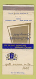 Matchbook Cover - Galt Ocean Mile Hotel Fort Lauderdale FL 30 Strike