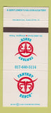 Matchbook Cover - Fantasy Ranch Arlington TX Strip Club? 30 Strike