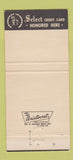Matchbook Cover - Sidewalk Cafe Seattle WA 30 Strike