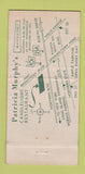 Matchbook Cover - Patrica Murphy's Manhasset LI NY WEAR 30 Strike