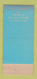 Matchbook Cover - Anton's Restaurant Miami FL WEAR 21 Strike Feature