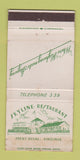 Matchbook Cover - Skyline Restaurant Front Royal VA WEAR 30 Strike