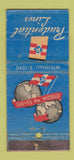 Matchbook Cover Prudential Lines Steamship New York City WORN 21 Strike Feature