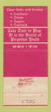 Matchbook Cover - Mallard Inn Moorestown NJ 30 Strike