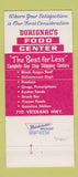 Matchbook Cover - Dorignac's Grocery Angus Beef New Orleans LA 30 Strike