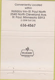 Matchbook Cover - Coco's Lounge Grover's on Cleveland ST Paul MN 40 Strike