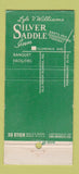 Matchbook Cover - Silver Saddle Inn Downey CA WEAR 30 Stick