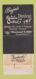 Matchbook Cover - Baja's Restaurant Dearborn MI WEAR 30 Strike