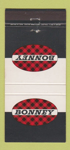 Matchbook Cover - Bonney Forge Irvine Ayrshire UK 30 Strike