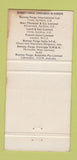 Matchbook Cover - Bonney Forge Irvine Ayrshire UK 30 Strike