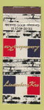 Matchbook Cover - Lindenborg Kro Gevninge Denmark WEAR