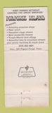 Matchbook Cover - Porpoise Island Pigeon Forge TN hula girlie 30 Strike