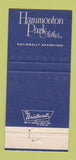 Matchbook Cover - Hammonton Park Clothes Kerns Wichita KS 30 Strike