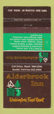 Matchbook Cover - Alderbrook Inn Union WA  30 Strike