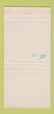 Matchbook Cover - Bud Boyer's Restaurant York PA 30 Strike