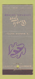 Matchbook Cover - Purple Tree Cocktail Lounge New York City  30 Stick