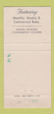 Matchbook Cover - Hotel Californian Fresno CA 30 Strike