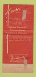 Matchbook Cover - Hank's Dog House North Little Rock AR 30 Strike