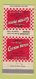 Matchbook Cover - Hoffman's San Diego CA Cotton Patch 30 Strike