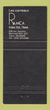 Matchbook Cover - Mondo Rubber Montreal QC 1976 Olympics 30 Strike