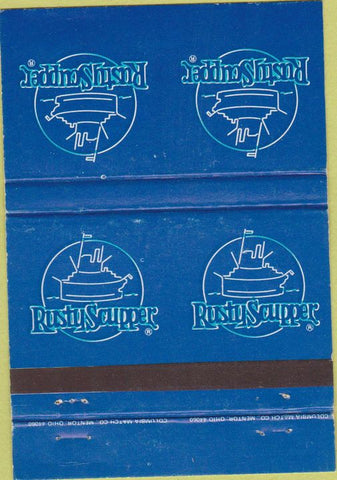Matchbook Cover - Rusty Scupper Double Print Error