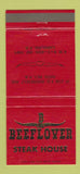 Matchbook Cover - Beeflover Steak House Carolina Puerto Rico 30 Strike