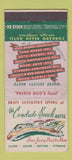 Matchbook Cover - Condado Beach Hotel San Juan Puerto Rico 30 Stick