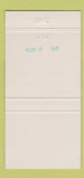Matchbook Cover - Richard Nixon for President Torrance CA 1972 GREEN 30 Strike