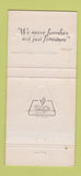 Matchbook Cover - Allied Van Lines Trucking St Louis MO 30 Strike