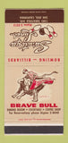 Matchbook Cover - Saratoga Lanes Bowling Billiards San Jose CA 30 Strike