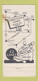Matchbook Cover - Saratoga Lanes Bowling Billiards San Jose CA 30 Strike