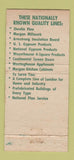 Matchbook Cover - Forest City Material Lumber Cleveland OH 30 Stick