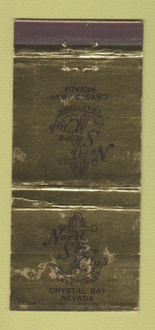 Matchbook Cover - North Shore Club Crystal Bay NV WEAR 30 Stick