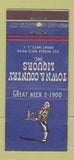 Matchbook Cover - Town & Country Liquors Great Neck LI NY 21 Strike Feature