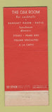 Matchbook Cover - Travaglini's Restaurant Encino CA 30 Stick