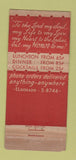 Matchbook Cover - Chow Mein Inn New York City WORN 21 Strike Feature
