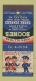 Matchbook Cover - Boone's Shore Dinners Portland ME 21 Strike Feature