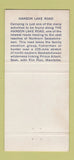 Matchbook Cover - Saskatchewan Tourism Regina SK Hanson Lake Road 30 Strike