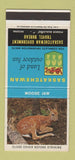 Matchbook Cover - Saskatchewan Tourism Regina SK Moose Jaw 30 Strike