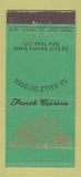 Matchbook Cover - La Salle Du Bois New York City WEAR 21 Strike Feature