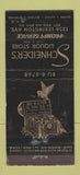 Matchbook Cover - Schneider's Liquor Store New York City WEAR 21 Strike Feature