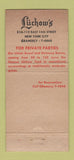 Matchbook Cover - Luchow's Restaurant New York City 30 Stick