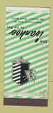 Matchbook Cover - Ivanhoe by the Sea Bal Harbour Miami Beach FL 30 Stick