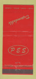 Matchbook Cover - Philadelphia Employment Service PA 30 Stick