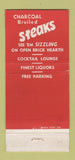 Matchbook Cover - Robin Hood Inn Miami FL 30 Stick